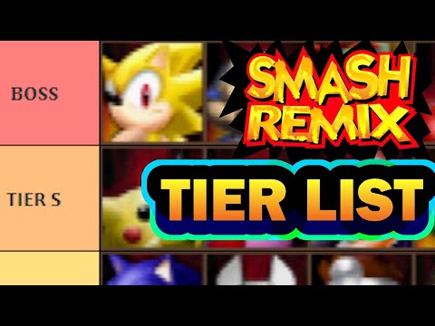 Smash Remix 2.0 Tier List