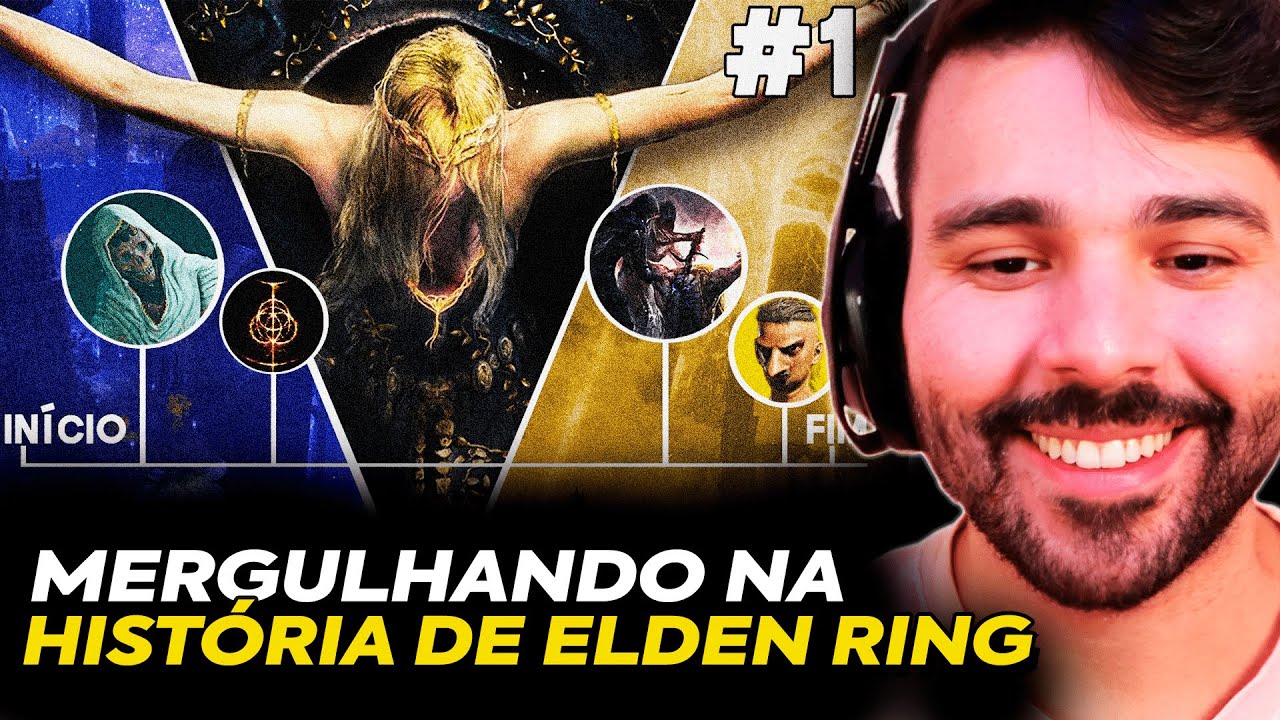 MINERVA ASSISTE O PRIMEIRO VÍDEO da LORE de ELDEN RING! ELE SE SURPREENDEU? ESSE JOGO É ABSURDO