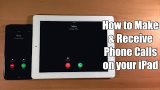Make phone calls using your iPad or iPod
