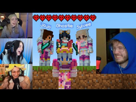 Minecraft Shared Health but I have to talk to women