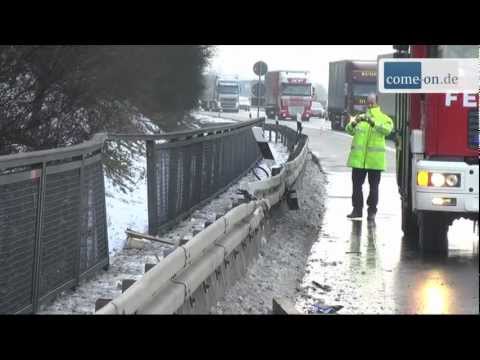 Sauerlandlinie: PKW Fahrer hatte "Schutzengel".