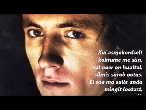 JAAK JOALA Esmakordselt