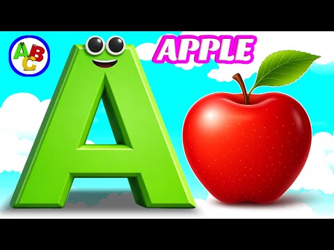  Learn ABC with Phonics | A for Apple B for Baby | Kids Alphabet Song | ABC song