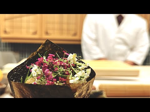 Disfrute del auténtico sushi Edomae elaborado con mariscos de temporada en un tranquilo foso de Kyomachi. -Sushi Kyomachibori Sato - Osaka