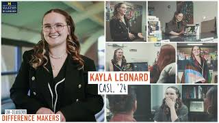 2024 UM-Dearborn Difference Maker: Kayla Leonard