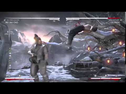 Mortal Kombat XL BO RAI CHO 39% combo drunken master