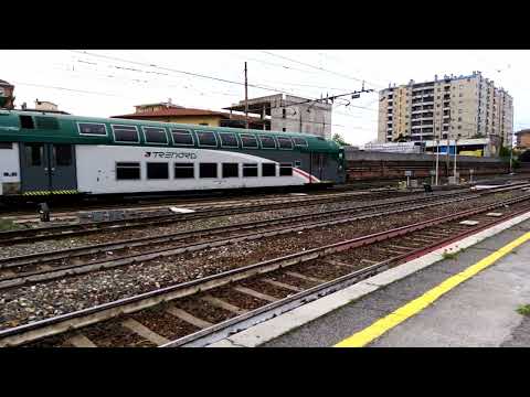 E464 279+5 MDVC+pilota 2 piani Trenord - Milano Greco - 04/05/2023