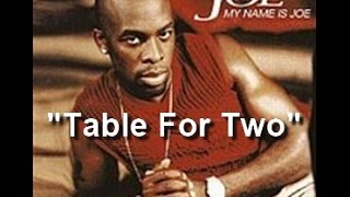 Joe - Table For Two - Pictorial w-Lyrics