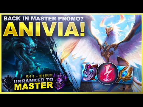 BACK TO MASTER PROMO? ANIVIA! - Unranked to Master: EUNE Edition | League of Legends