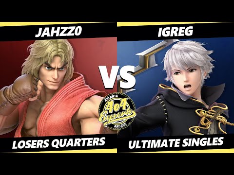 4o4 Smash Night 54 Losers Quarters - Jahzzo (Ken) Vs. iGreg! (Robin) SSBU Ultimate Tournament