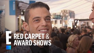 Rami Malek Has Fun With Fashion at 2017 SAG Awards | E! Live from the Red Carpet
