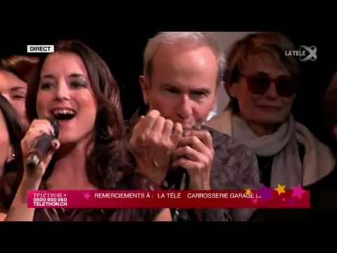 Pablo Villafranca, Gil Gimenez, Bruno Bongarçon, Régis Sévignac -  Le Final  - Téléthon Suisse 2016