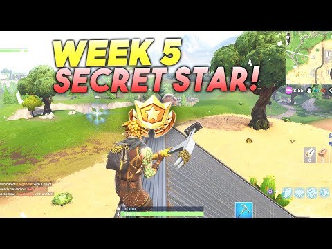 secret battle star week 5 season 5 location fortnite battle royale free tier road trip challenges - fortnite secret tier week 5 season 8