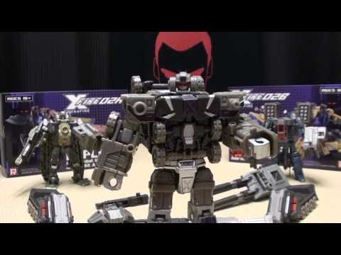 Fansproject MUNITIONER/EXPLORER Robot Mode Accessories: EmGo's Transformers Reviews N' Stuff