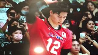 Capcom sponsor Japan's Volleyball Team??