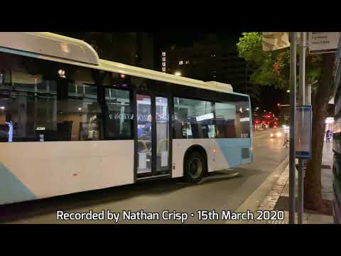Transit Systems Sydney - BYD K9RA eBus/Gemilang Eco City Bus 8107 & 8106 • Departing Town Hall.
