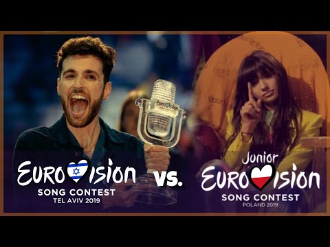 Junior Eurovision 2019 vs. Eurovision 2019 | Battle