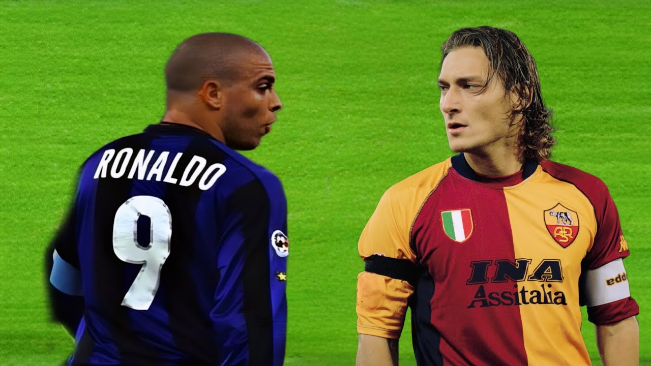 LEGENDARY 9 GOAL MATCH! TOTTI WILL NEVER FORGET WHAT RONALDO DID WITH HIS TEAM IN 1999