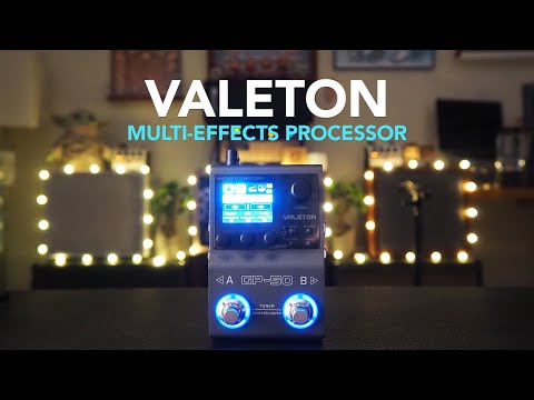 Valeton // GP-50 Multi-Effects Processor SnapTone & IR Loader (Stereo Demo)