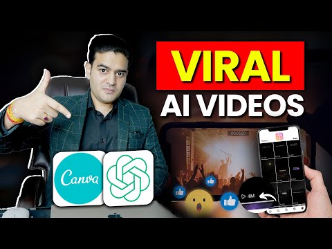SECRET way to Create 1000 MONETIZABLE Reels Shorts In 10 Min ChatGPT Canva