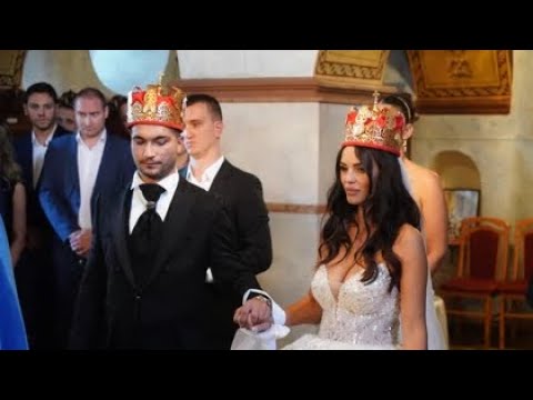 CRKVENO VENČANJE ŠIJANA I BOJANE Mladenci izgovorili sudbonosno "da", a dogodio im se i mali peh