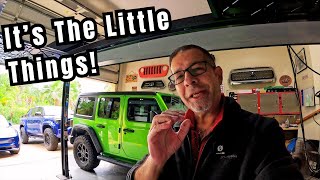 It's About The Little Things!