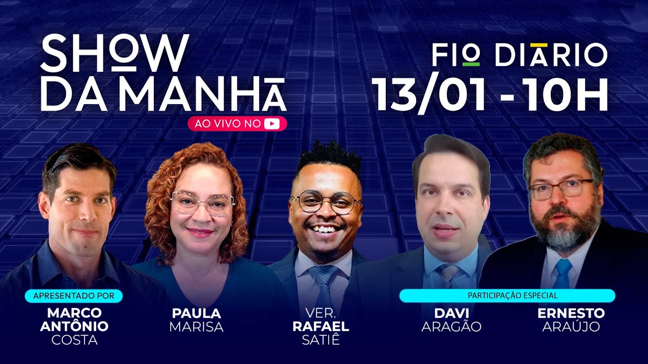 SHOW DA MANHÃ - URGENTE: LULA VAI TAXAR O SEU PIX - 13/01/2026