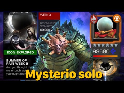 Summer of pain | week#3 - Mysterio solo with Immortal Abomination | MCOC