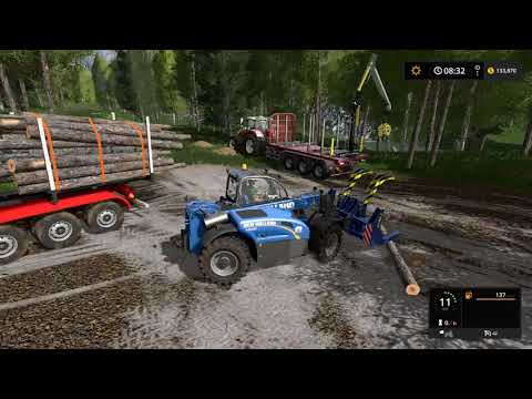 Farming simulator 17 - Emerald valley logging timelapse ep#1
