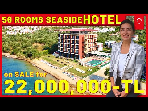 Burhaniye, TÜRKİYE'de 22.000.000 TL'ye SATILIK DENİZ KENARI OTEL [56 ODA]