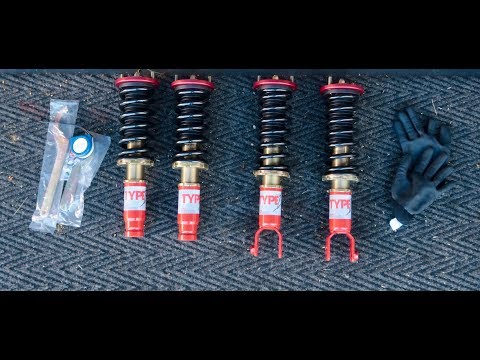 How to install coilovers on your Acura Integra!
