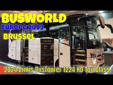 2024 Ermis Bus Tourer 1224 HD Top Class   Interior And Exterior Busworld Europe 2023 Brussel