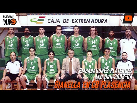 Embajadores Platenses - Nicolás Gianella en el CB Plasencia