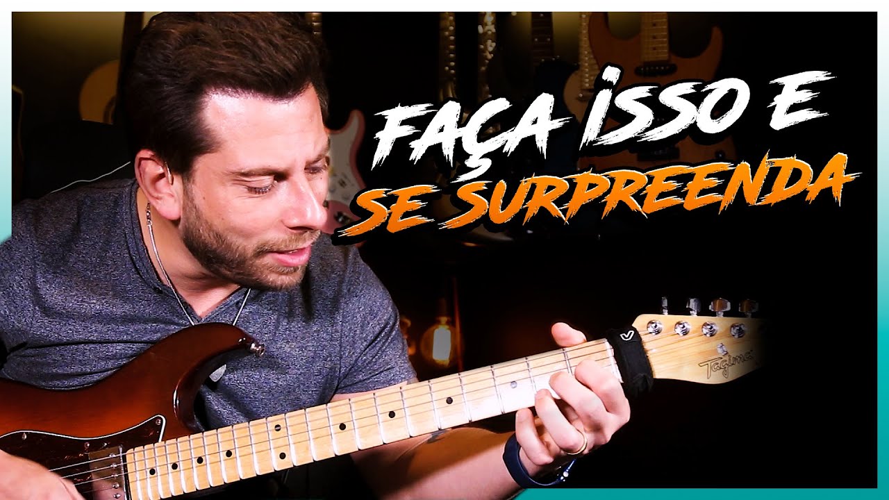 SUA MELHOR PRIMEIRA AULA DE GUITARRA!