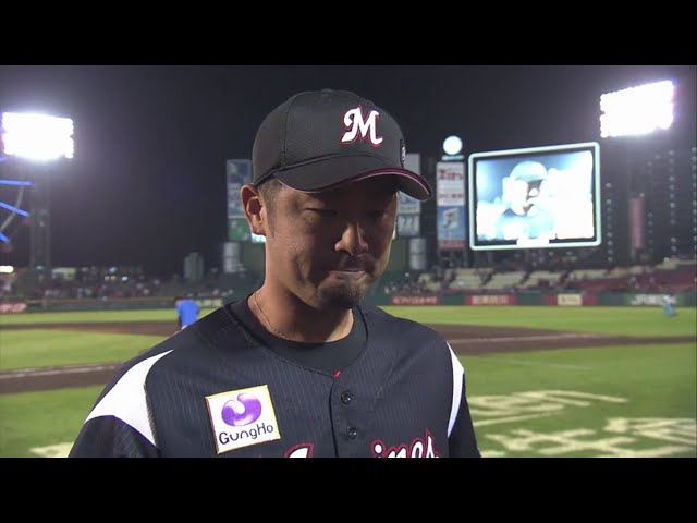 マリーンズ・清田選手ヒーローインタビュー 2019/6/28 E-M