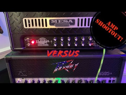 Peavey 6505+ vs. Mesa Boogie Badlander - Amp Shootout!