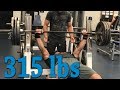 315 Bench Press | Beach Vlog | 17 Year Old Bodybuilder