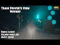 4K CABVIEW Howling Winds And HEAVY Snow ️ ️ ️ ️