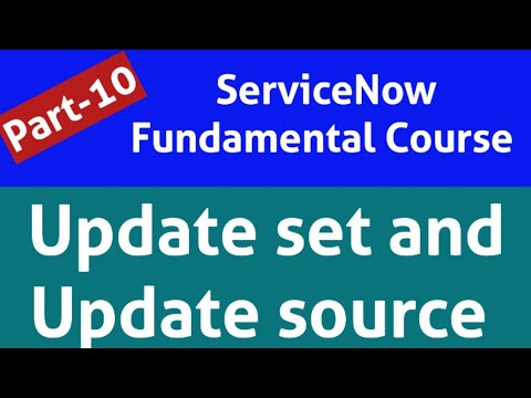 update sets in servicenow | Update Source in servicenow | update set movement in servicenow