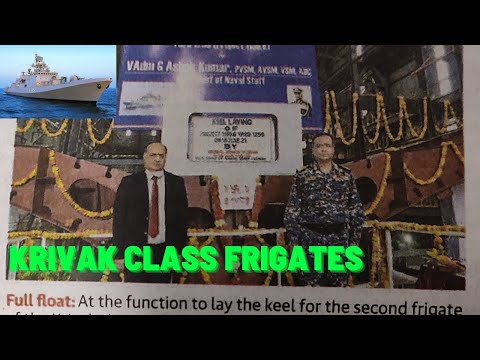 Works begins| Krivak Class Frigate| Stealth Ship is built by GSL with technology transferfromRussia