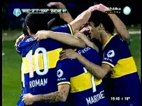 Gol de Insúa | Boca 2 Atlético Rafaela 1 (Torneo Inicial 2013)