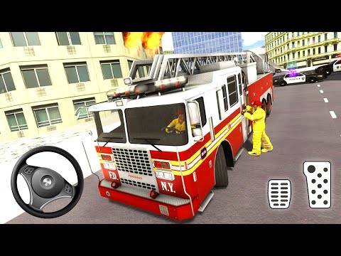 Fire Truck Missions And Driving Simulator 2021 | Fire Fight – Android Gameplay