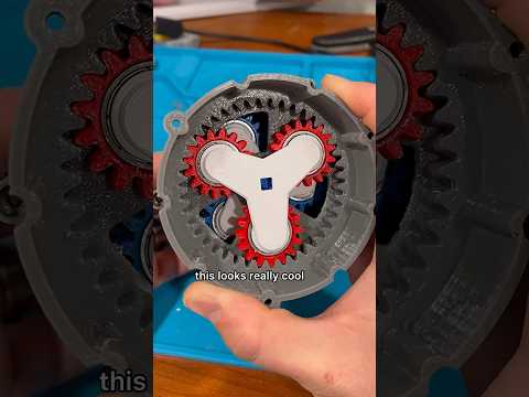 (mostly) 3D Printed Planetary Gearbox