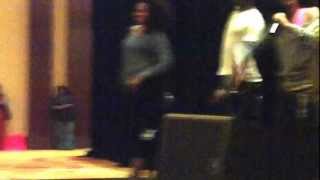 Nubia Emmon Performing at San Antonio Hair Show