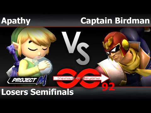 IaB! 92 PM - Apathy (Toon Link) vs Captain Birdman (C Falcon, Falco) - Losers Semifinals