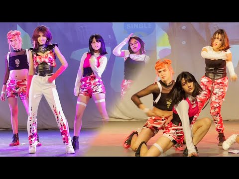 Hallyu Fest 2 2022/05 Milo, Sasha, Chunbi, Naty - Black Mamba + Savage (Aespa)