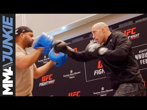 UFC on ESPN 1: James Vick open workout