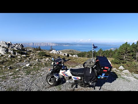 Mit der Honda CY 50 und 2 PS am Moped Rodeo 2025 über den Balkan - Die Whiskey River Tour (Der Film)
