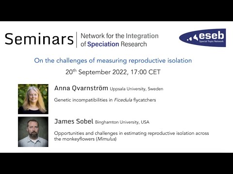 20/9/2022. Anna Qvarnström and James Sobel.