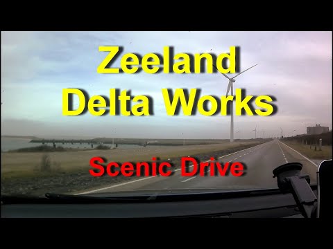 Zeeland Delta Works Scenic Drive (The Netherlands)